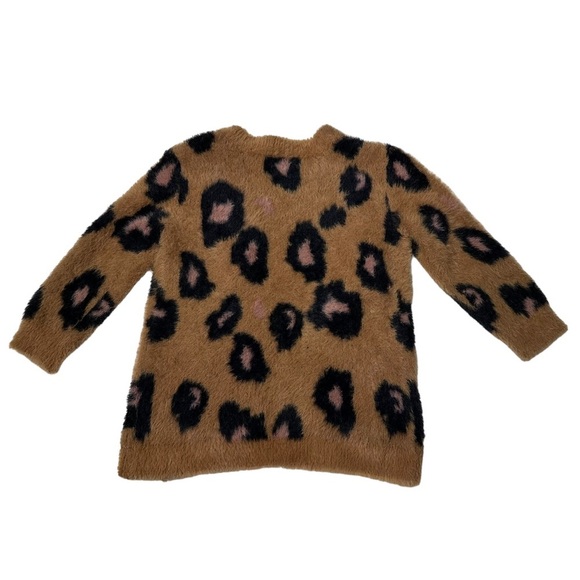 Toddler Girl 2T Sweater Bundle Lot Black Leopard Pink Soft Knit - Picture 11 of 16